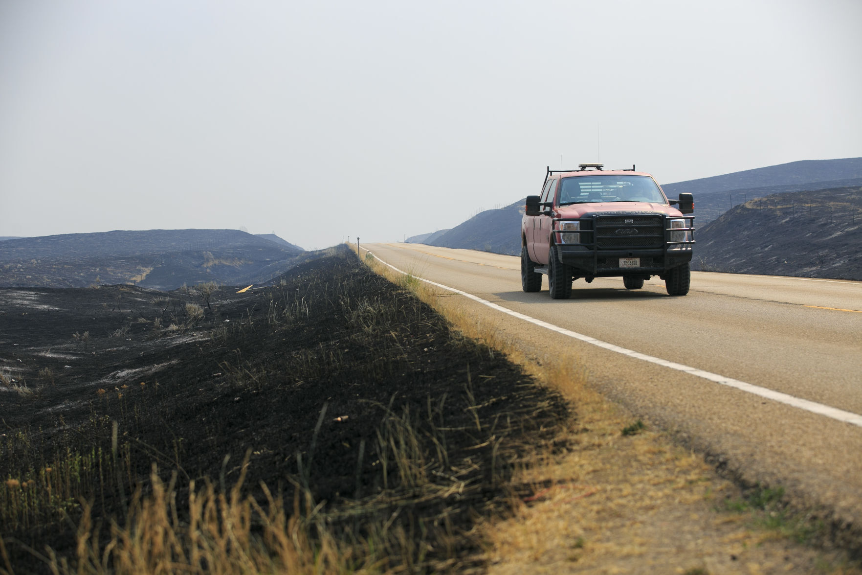 Poverty Flats fire